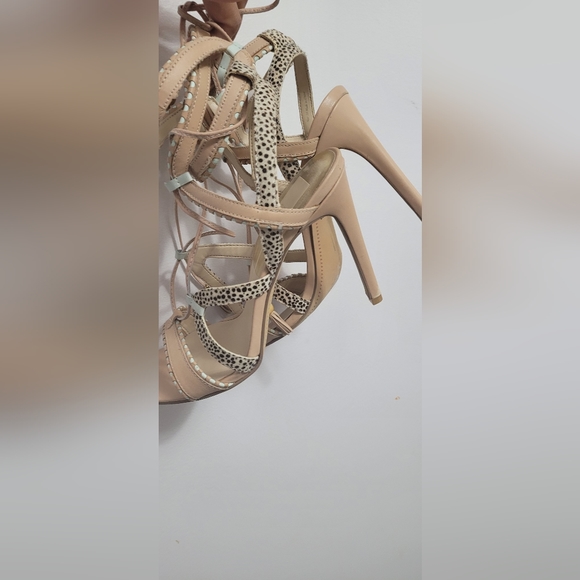 Dolce vita heaven lace up sandals heels - Picture 4 of 4